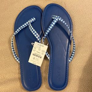 j crew flip flops